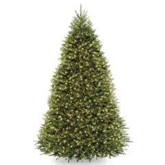 9ft. Pre-Lit Dunhill&reg; Fir Tree Artificial Christmas Tree, Clear Lights
