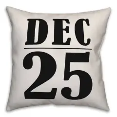 Designs Direct Dec. 25 18x18 Throw Pillow