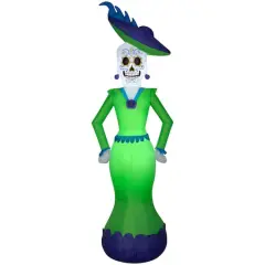 7ft. Airblown&reg; Inflatable Halloween Day of the Dead Woman