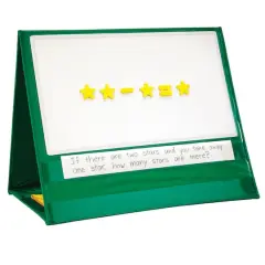 Write-On/Wipe-Off Magnetic Demonstration Tabletop Pocket Chart