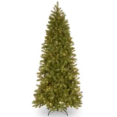 7ft. Pre-Lit Feel Real&reg; Downswept Douglas&reg; Fir Artificial Christmas Tree, 300 Dual Color&reg; LED Lights