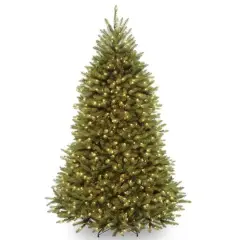 7ft. Pre-Lit PowerConnect&trade; Dunhill&reg; Fir Tree Artificial Christmas Tree, Clear Lights