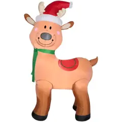 6ft. Airblown&reg; Inflatable Christmas Reindeer