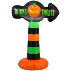 3.5ft. Airblown&reg; Inflatable Halloween Tricks & Treats Outdoor Sign