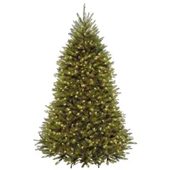 7.5ft. Pre-Lit PowerConnect&trade; Dunhill&reg; Fir Tree Artificial Christmas Tree, Clear Lights