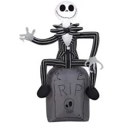3.5ft. Airblown&reg; Inflatable Halloween &copy;Disney Jack Skellington on Tombstone