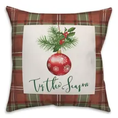 Designs Direct Tis The Season 18x18 Throw Pillow