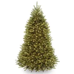 7ft. Pre-Lit Dunhill&reg; PowerConnect&trade; Fir Artificial Christmas Tree, Dual Color&reg; LED Lights