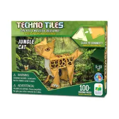 Techno Tiles - Jungle Cat: 100+ Pcs