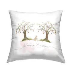Stupell Industries Easter Egg Trees Decorative Printed Throw Pillow