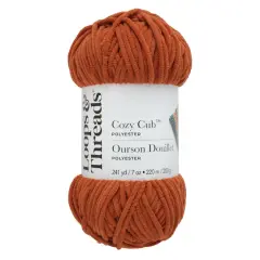 Cozy Cub&trade; Yarn by Loops & Threads&reg; Orange