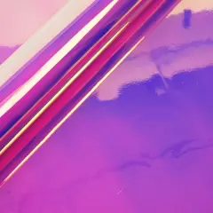 Holographic Glow-in-the-Dark Permanent Vinyl by Make Market&reg; Sunset