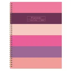 TF Publishing 2024 Pink Plum Blush & Petal Large Planner