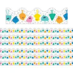 Carson Dellosa&reg; Happy Friends Scalloped Border, 234ft.