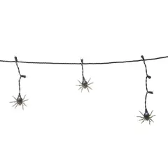 25ct. Cool White LED Icicle Spider Icon String Lights by Ashland&reg;