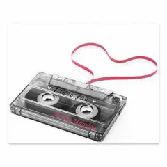 Mix Tape Love 8" x 10" Tabletop Canvas