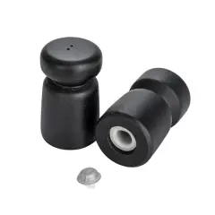 Hello Honey&reg; Black Mango Wood Salt & Pepper Shakers Set