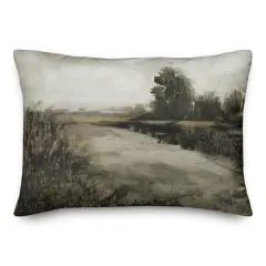 Antique Landscape 20" x 14" Indoor/Outdoor Pillow