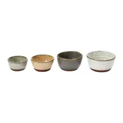 Hello Honey&reg; Stoneware Bowls with Reactive Glaze Finish, 4ct.