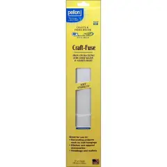 Pellon White Stabilizer Craft Fuse, 15" x 4yd.