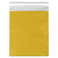 JAM Paper 9" x 12" Gold Foil Open End Envelopes with Self Adhesive Closure, 25ct.