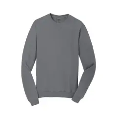 Port & Company&reg; Beach Wash&reg; Garment-Dyed Sweatshirt Pewter