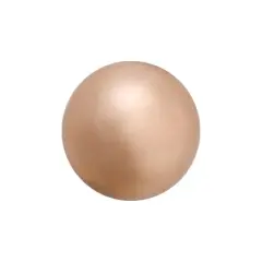 Preciosa Maxima 4mm Glass Nacre Pearls, 100ct. Bronze