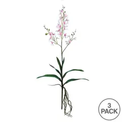 Mini Pink & White Orchid Spray, 3ct.