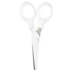 JAM Paper 5" Multi-Purpose Mini Scissors White