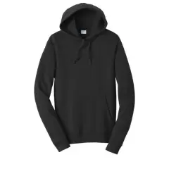 Port & Company&reg; Fan Favorite&trade; Fleece Pullover Hooded Sweatshirt Jet Black