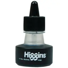 Higgins Drawing Ink, 1oz. Indigo