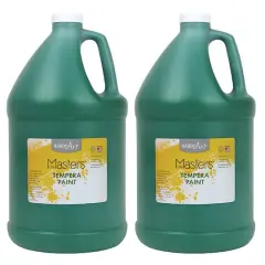 Handy Art&reg; Little Masters&reg; Tempera Paint Gallon, 2ct. Green
