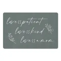 Love is Mom Floor Mat