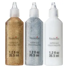 Mixed Glitter Glue, 3ct. by Recollections&trade; Metallic