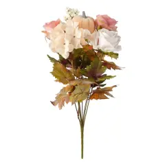 20" Pink Rose & Pumpkin Mix Deluxe Bush by Ashland&reg;