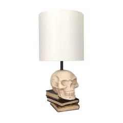 16.25" Skull Book Stack Lamp by Ashland&reg;