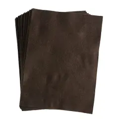 John Bead9" x 12" Acrylic Craft Felt Sheets, 25ct. Brown