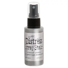 Tim Holtz Distress&reg; Spray Stain, 1.9oz. Brushed Pewter