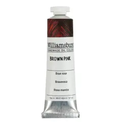 Williamsburg&reg; Artist Oil Colors, 37mL Brown Pink