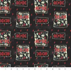 Perryscope AC/DC Cotton Fabric