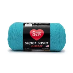 Red Heart&reg; Super Saver&reg; Solid Jumbo Yarn, 14oz. Turqua