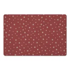 Red Twinkle Floor Mat