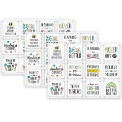 Creative Teaching Press&reg; Positive Mindset 10" Designer Cut-Outs Set