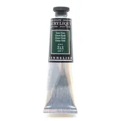 Sennelier Extra Fine Artists' Acrylic Paint, 60mL 213 Green Earth