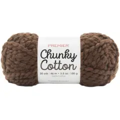 Premier&reg; Chunky Cotton&trade; Yarn Chocolate