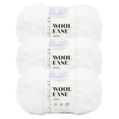3 Pack Lion Brand&reg; Wool-Ease&reg; Aire Yarn Marshmallow