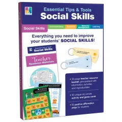 Carson Dellosa&reg; Essential Tips & Tools: Social Skills Classroom Kit, Grade PK-8