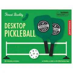 Kikkerland&reg; Desktop Pickleball Game