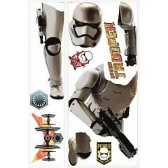 RoomMates Star Wars Episode VII Storm Trooper Peel & Stick Giant Decal