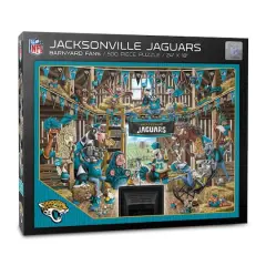 NFL Barnyard Fans 500 Piece Puzzle Jacksonville Jaguars